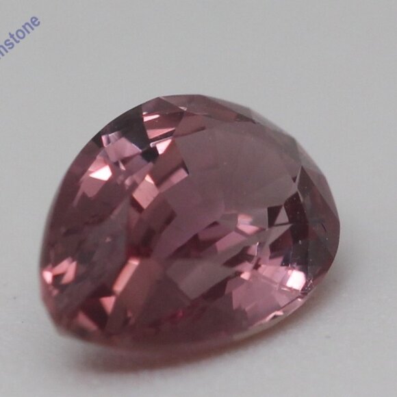 Pear Natural Loose Sapphire (1.72 Ct Brown Pink Vs2) Gia C53000122 - Picture 4 of 6